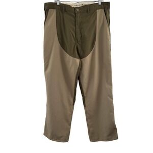 Vintage L.L.Bean Hunting Pants Men 38x29 USA Gorpcore Colorblock Utility Tan Y2K